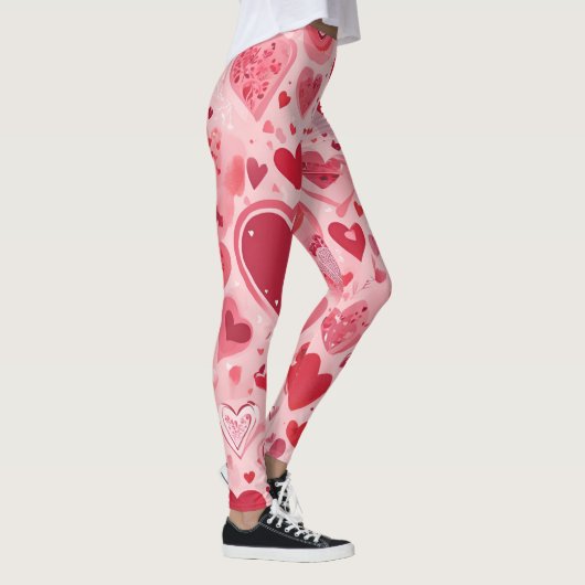 Leggings Trending Love Shape Designs (Droite)
