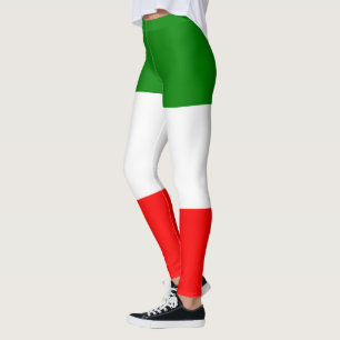 Leggings Trendy Italian Flag Workout