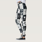 Leggings Trente, Abrégation Biomorphique - Kandinsky (Gauche)