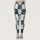 Leggings Trente, Abrégation Biomorphique - Kandinsky (Devant)