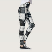 Leggings Trente, Abrégation Biomorphique - Kandinsky (Droite)