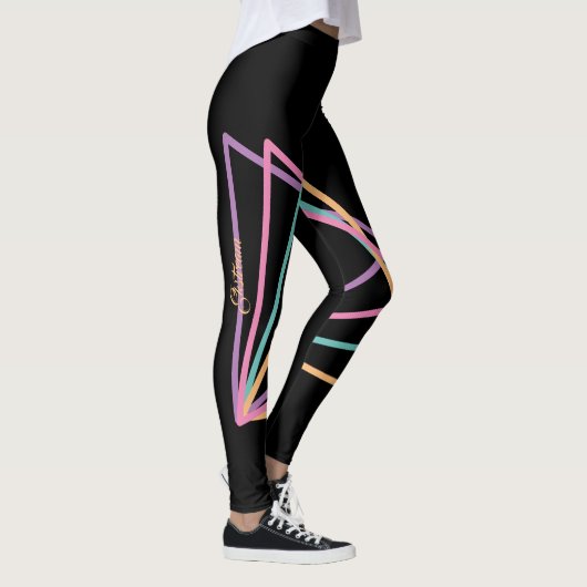 Leggings Triangle de quadruple (Droite)