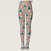 Leggings Triangle de surface composée (Devant)