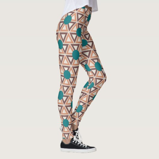 Leggings Triangle de surface composée (Droite)