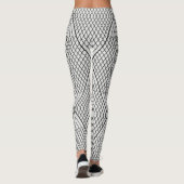 Leggings Triangle Lignes Abstraites (Dos)