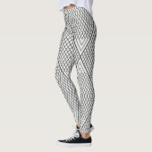 Leggings Triangle Lignes Abstraites (Gauche)