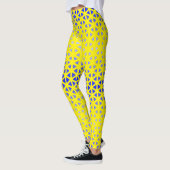 Leggings Triangle.Motif.shade.blue.01 BYellow BG (Gauche)