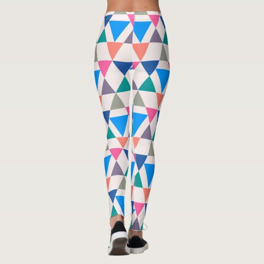 Leggings Triangle multicolore (Dos)