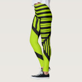 Leggings Triangle - Vert chaux (Gauche)