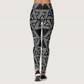 Leggings Triangles à pois (Dos)