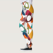 Leggings Triangles arrondis (Gauche)