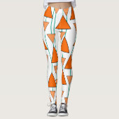 Leggings Triangles Art Déco (Devant)