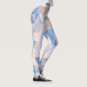 Leggings Triangles bleus doux (Droite)