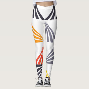 Leggings triangles Cool, uniques, tendance, urbains, color