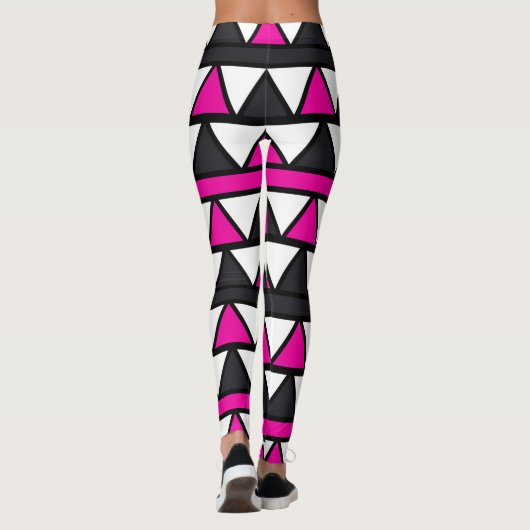 Leggings Triangles de couronne (Dos)