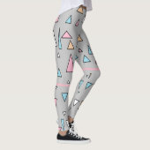 Leggings Triangles Drôles Couleurs Pastel (Droite)