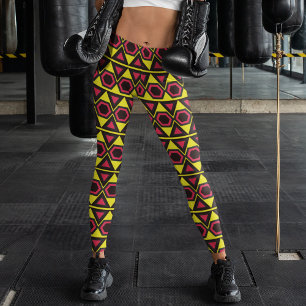 Leggings Triangles hawaïens brillants