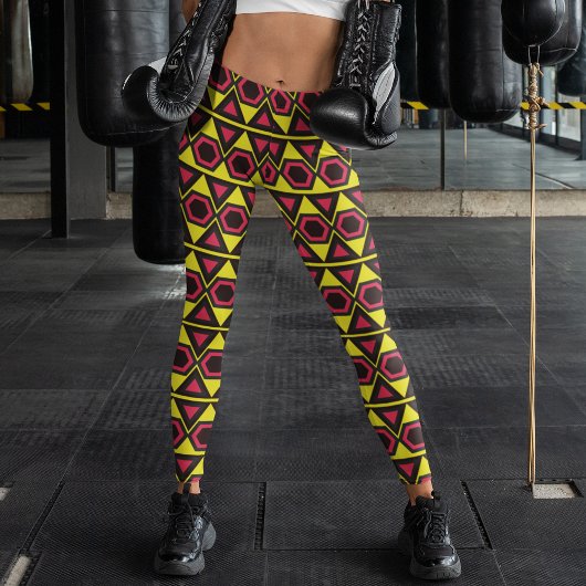 Leggings Triangles hawaïens brillants