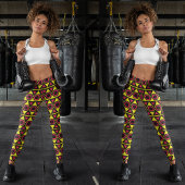 Leggings Triangles hawaïens brillants