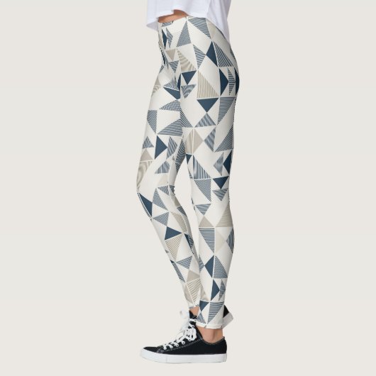 leggings triangles modernes (Gauche)
