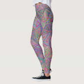 leggings triangles pastel (Gauche)