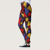 Leggings Triangles rayés tendance (Gauche)