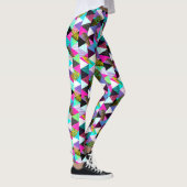 Leggings Triangles Style Neon Memphis (Droite)