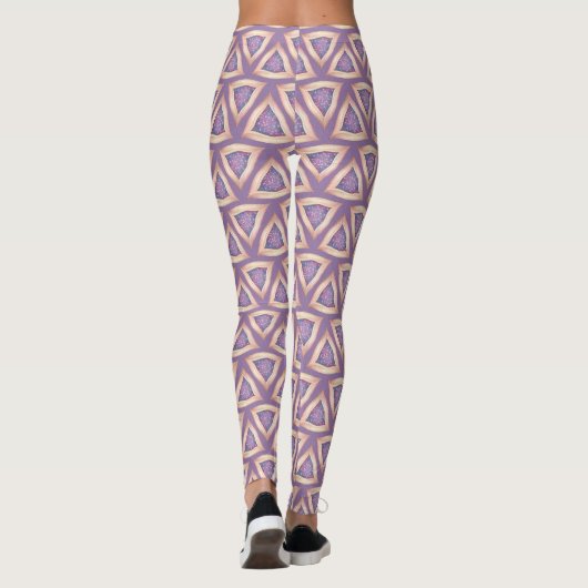 Leggings triangles texturés (Dos)