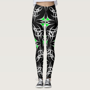Leggings Tribal Celtique ( Vert )