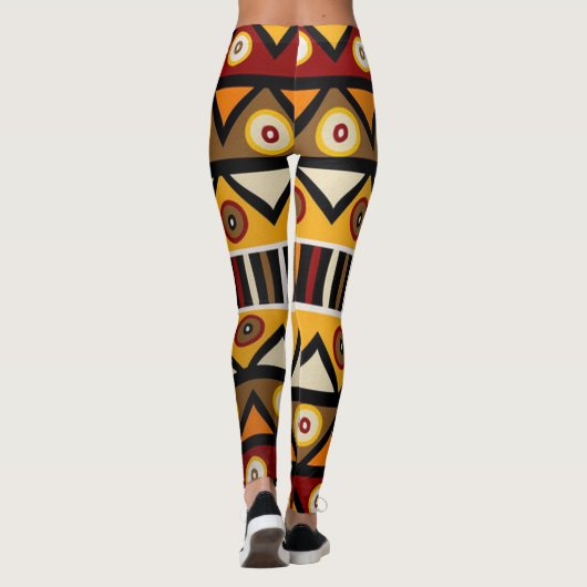 Leggings Tribal d'Afrique (Dos)