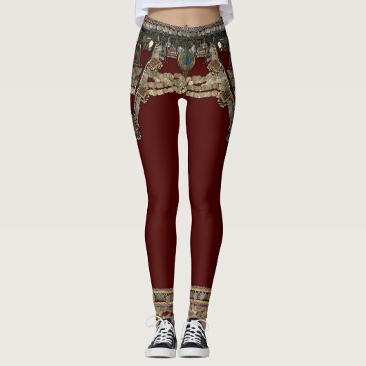 Leggings Tribal de Red Kuchi (Devant)