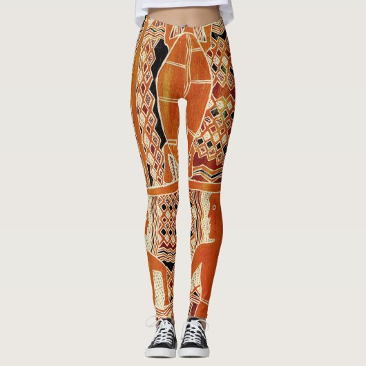 Leggings Tribal Maori (Devant)
