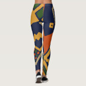 Leggings tribaux colorés (Dos)