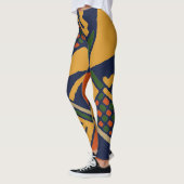 Leggings tribaux colorés (Gauche)