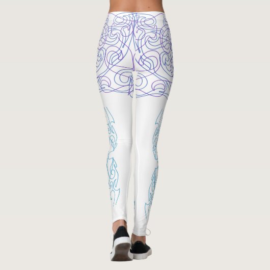 Leggings tribaux de Wahine Toa (Dos)