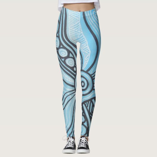 Leggings tribu insulaire (Devant)
