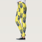 Leggings Trident ukrainien Tryzub Ukraine Armoiries (Gauche)