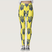 Leggings Trident ukrainien Tryzub Ukraine Armoiries (Devant)