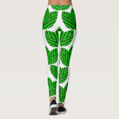 Leggings Trios de feuilles (Dos)