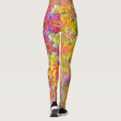 Leggings Tripant Groovy Funky Psychédélique Explosion Fract (Dos)