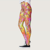 Leggings Tripant Groovy Funky Psychédélique Explosion Fract (Gauche)