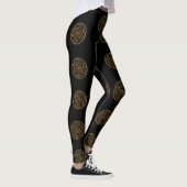 Leggings Triple Celtic Knot Swirl Mandala (Droite)