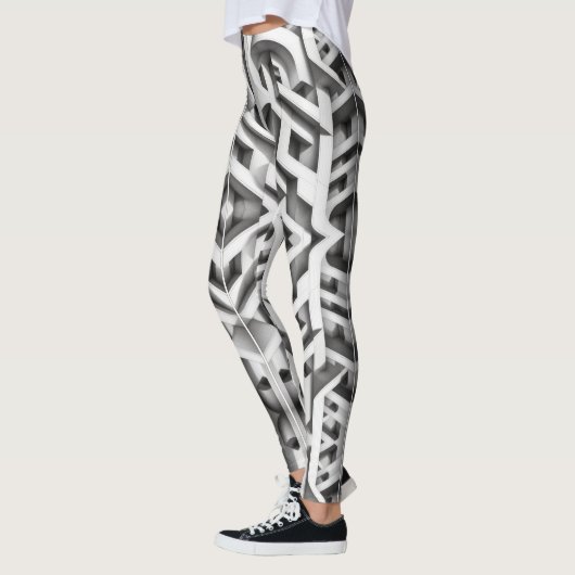 Leggings trippé (Gauche)