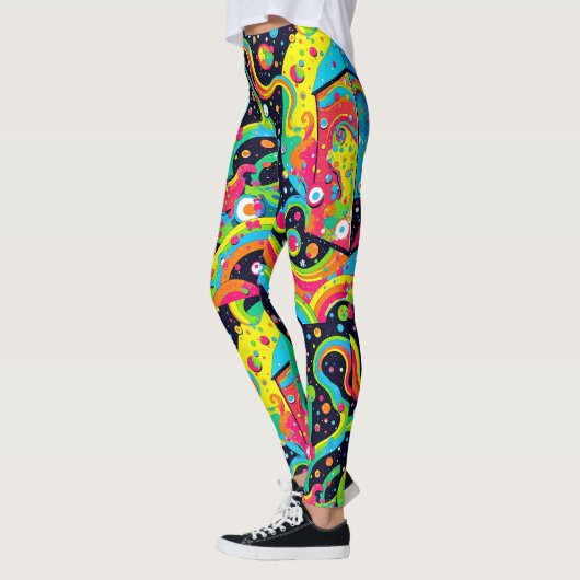 Leggings trippé (Gauche)