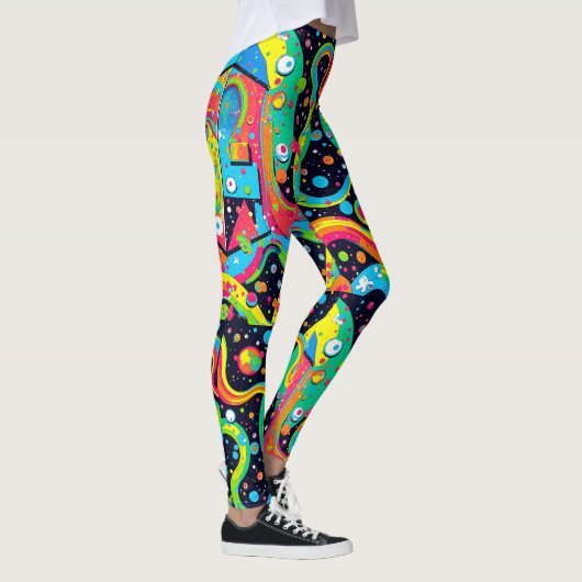 Leggings trippé (Droite)