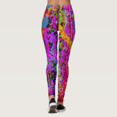 Leggings Trippy Abstrait (Dos)