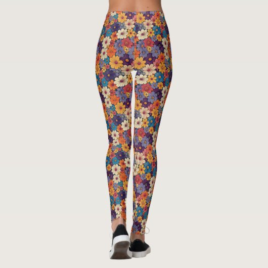 Leggings Trippy Hippy Flower Power (Dos)