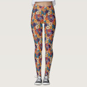 Leggings Trippy Hippy Flower Power (Devant)
