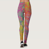 Leggings Trippy Modern Abstrait (Dos)
