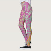 Leggings Trippy Modern Abstrait (Gauche)